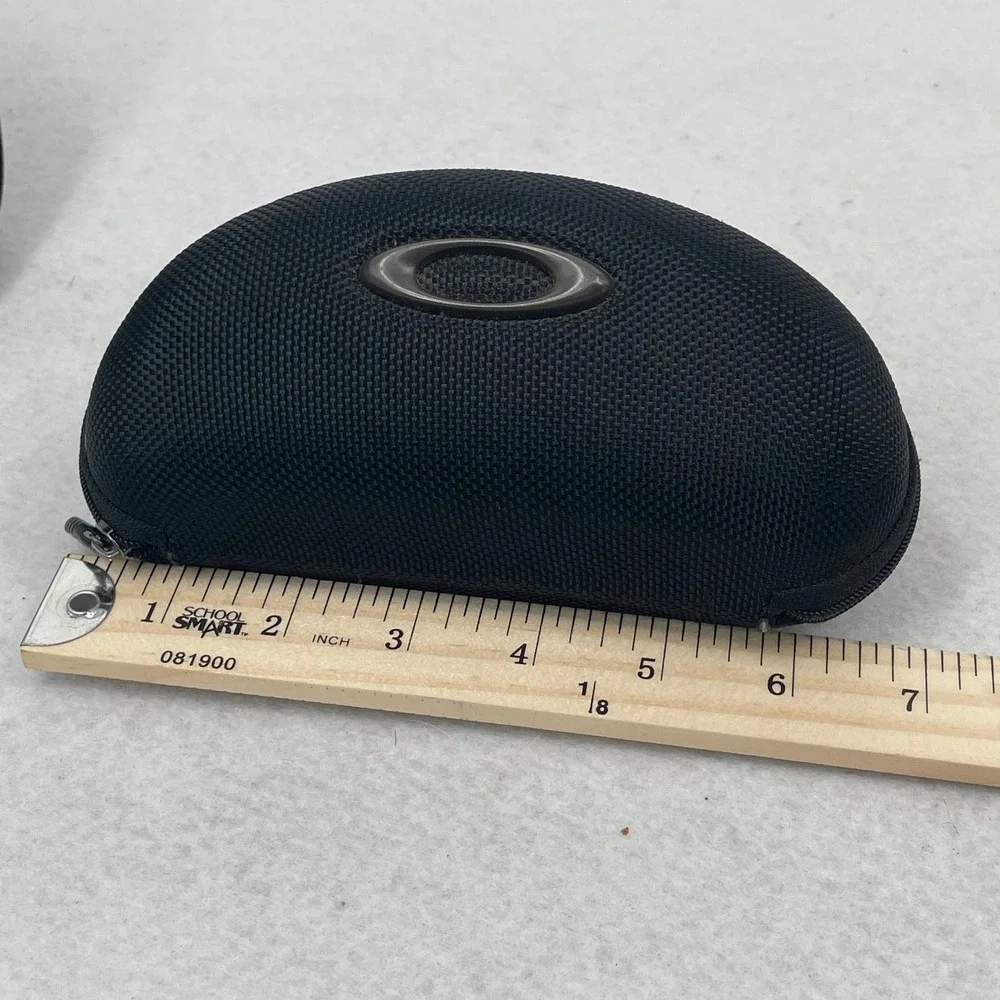 Oakley Large Soft Vault Sunglasses Case Black Ballistic Nylon Purple Lining